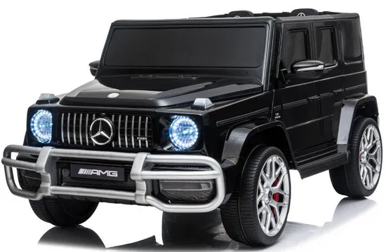 Лицензированный электромобиль Mercedes Benz G63 с пультом дистанционного управления 2.4G, классический дизайн, большая рама