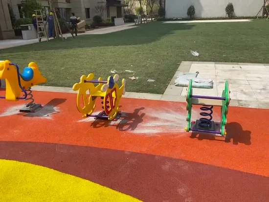 Уличная игровая площадка, пластиковый пружинный райдер, игрушка-качалка, игрушки для детей